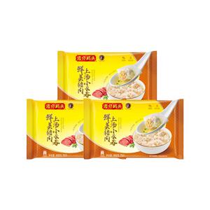 湾仔码头速食早餐小馄饨上汤鲜肉小云吞600g*3组合臧阿姨早餐馄饨
