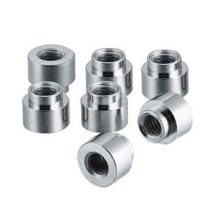 SMT贴片铜螺母M3M4M5焊接锡表贴螺柱PC板载支撑通孔T台阶铜柱套盒