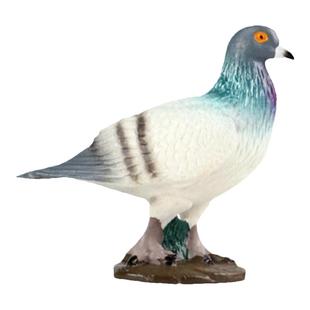 儿童玩具仿真动物模型鸽子杜鹃火烈鸟蜂鸟知更鸟翠鸟喜鹊鸟类摆件