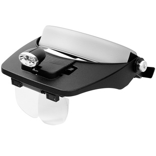 头戴放大镜拔眼睫毛放大镜神器种睫毛放大镜黑头放大器挑刺放大镜