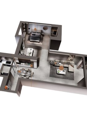 拎包入住欧派全屋定制套餐送家具