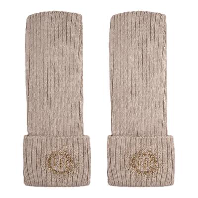 TCH私服2025秋冬新款卡其色袜套雪地靴堆堆袜小腿袜女T75D55E1003