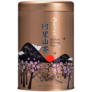 天福茗茶台湾天仁 阿里山高山乌龙茶 原装高山茶茶叶225g罐装