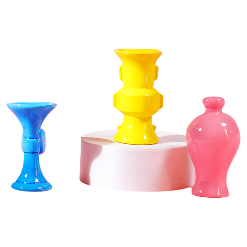 故宫幻彩瓷瓶冰箱贴文创纪念品