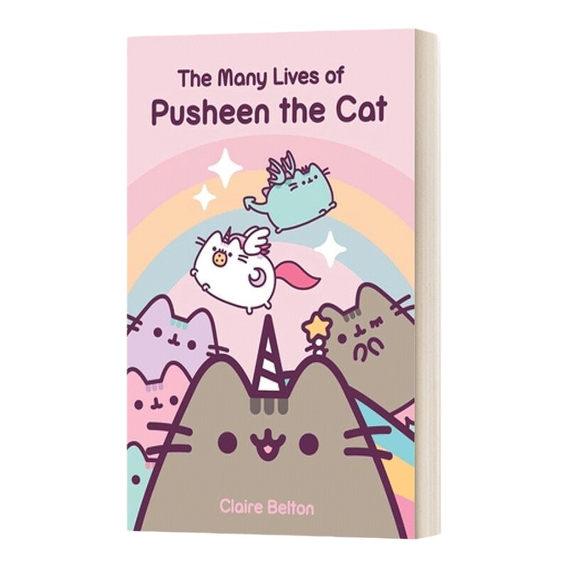 英文原版胖吉猫的多面猫生