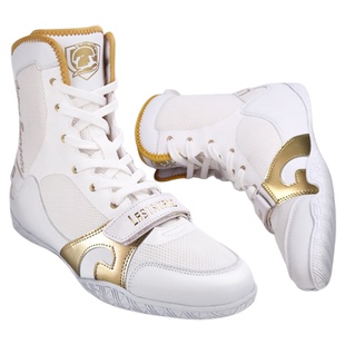 大码拳击鞋摔跤鞋男运动搏击训练鞋儿童成人健身房举重室内高帮鞋