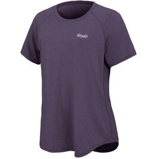 宽松健身套装女大码微胖mm跑步运动上衣瑜伽服罩衫短袖加长遮屁股