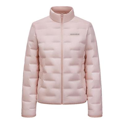 波司登奥莱女轻暖立领鹅绒羽绒服