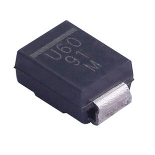 进口USB260-M3/52T丝印U60 快恢复2A600V高效率汽车电源二极管SMB