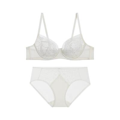 爱慕夏至2025内衣女夏薄款大胸显小/中厚杯小胸聚拢文胸