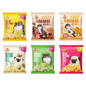 吾皇猫联名奶酪计划芝士球零食