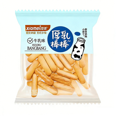 霞美厚乳棒棒牛奶味儿童饼干