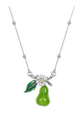 GdV水果系列珐琅珍珠香梨项链