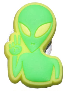 适配Crocs洞洞鞋夜光外星人扣