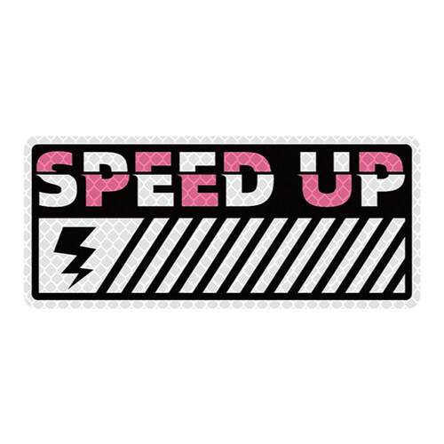 3M钻石级反光贴汽车身划痕遮挡电动车头盔夜间防撞警示贴speedup