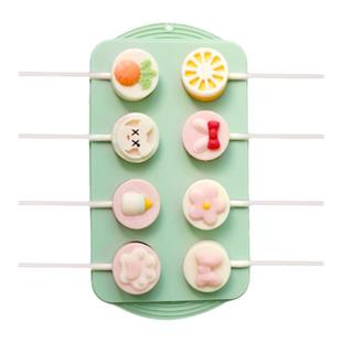 做奶酪模具棒棒糖硅胶食品级冰淇淋家用手工糖果自制宝宝辅食磨具