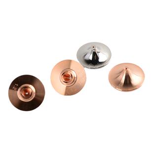 激光切割嘴宏山款28mm嘉强万顺兴单层防撞喷嘴双层氧气宏山款铜嘴