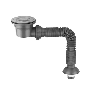 潜水艇厨房下水管单槽洗菜盆下水器洗碗池水槽排水管套装提笼配件