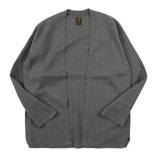 日本Batoner高针距高密度细致特殊扣柔软羊毛罩衫针织衫外套