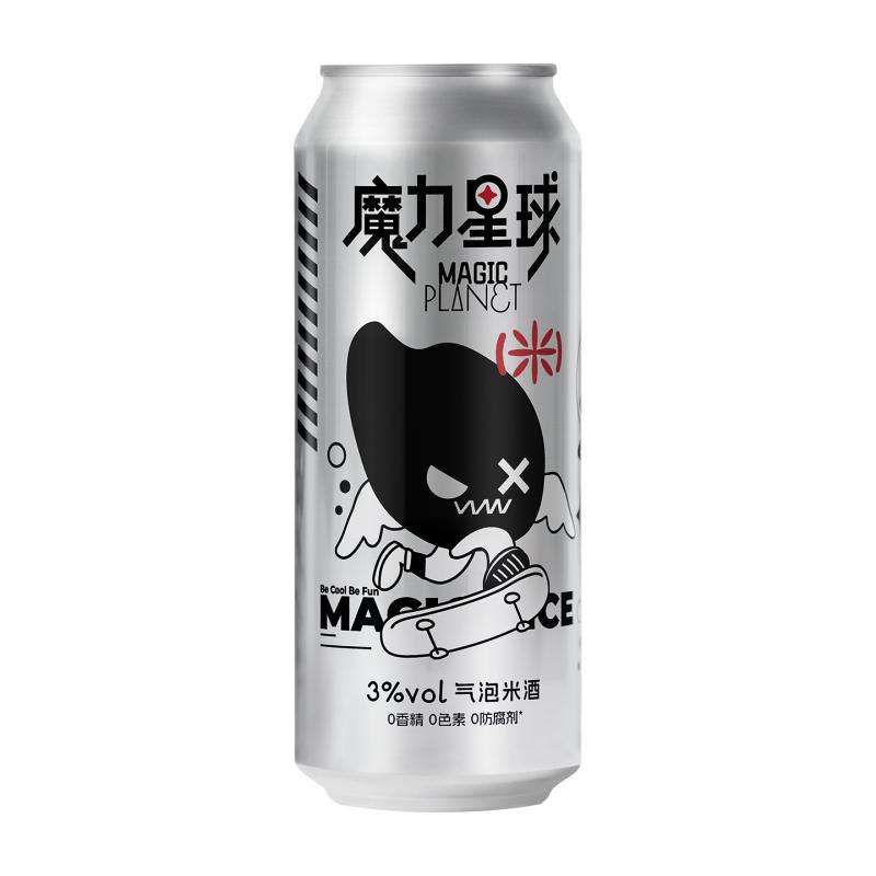 魔力星球气泡米酒500ml