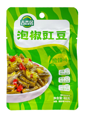 吉香居泡椒豇豆四川拌饭酸豆小菜