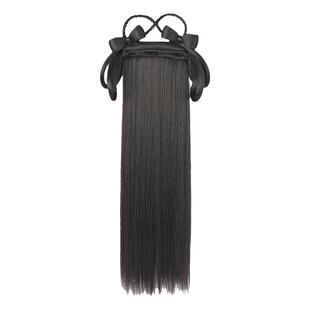 儿童古风汉服假发包一体式懒人发箍全头套古装造型女童盘发包发饰