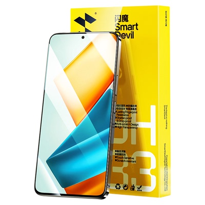 闪魔适用荣耀钢化膜全系列高清