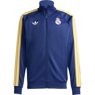 Adidas/阿迪达斯官方正品春秋男士足球立领复古夹克外套KE3846