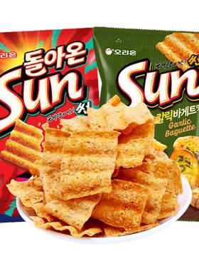 【政府直营店】零食韩国sun薯片