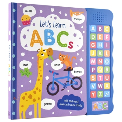 27-Button Sound Book Let's Learn ABCs 字母学习发声书 27个发声键 英语早教启蒙 亲子读物 英文原版进口儿童图书
