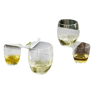 意大利进口RCR水晶玻璃杯矮脚红酒杯高脚杯家用2只礼盒装玻璃水杯