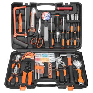 家用工具箱套装多功能手动全套五金大全组套电工家庭万能组合电钻