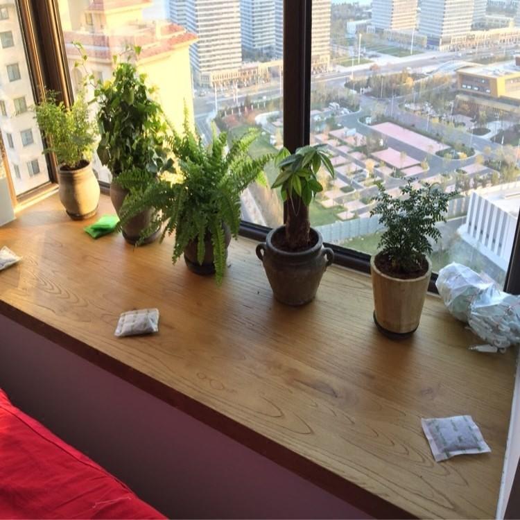 实木窗台板桌面吧台面板桌面桌面定制松木板飘榆木隔板面板窗台