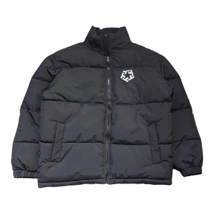 TRIBAL街舞滑板美式嘻哈涂鸦棉服冬季加厚立领绗缝防风保暖面包服