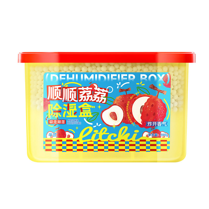 苹果荔枝活性炭除湿盒衣柜鞋柜