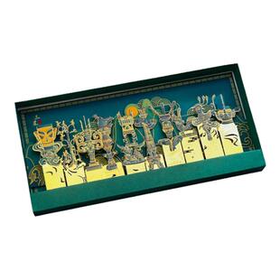 新品三星堆金属镂空书签古典中国风青铜神树文创博物馆纪念品礼盒