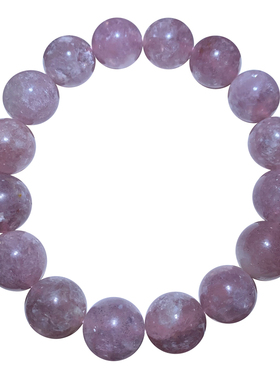 天然紫云母手链女款手串饰品送女