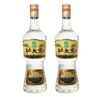 北大仓大部优经典1984大曲酱香型白酒50度680ml2瓶装东北纯粮酒水