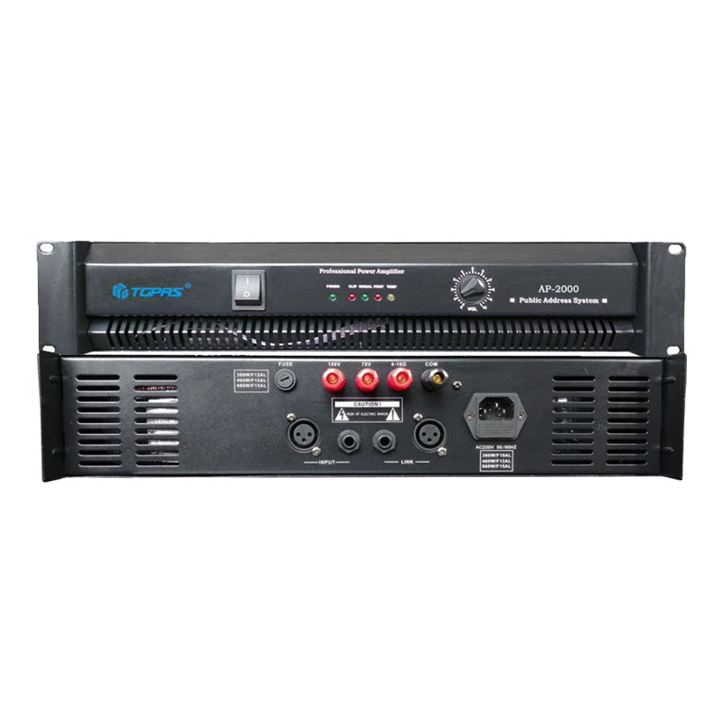AP-2000定压功放纯后级腾高广播