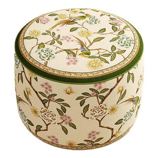 冉忆客厅坐墩新中式地上坐垫懒人沙发茶几脚踏换鞋凳子可拆洗青棠