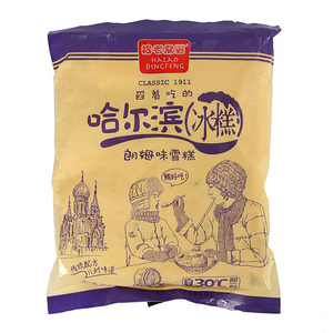 哈尔滨老鼎丰冰糕非海象冷饮冰淇淋奶油舀着吃的雪糕450g 3袋包邮