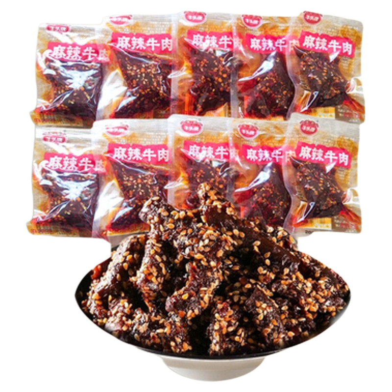牛头牌牛肉干麻辣牛肉