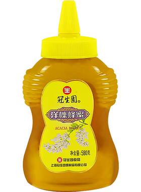 冠生园秦岭土蜂蜜清甜花香580g
