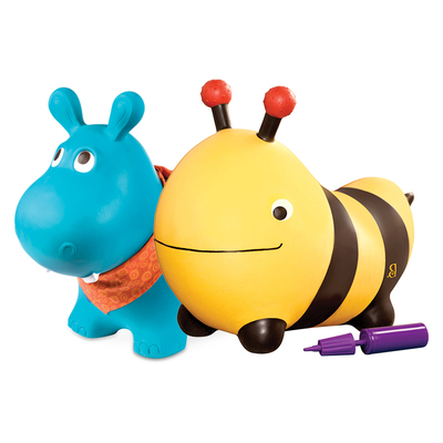 【自营】B.Toys比乐儿童充气玩具运动跳跳球大黄蜂羊角球宝宝动物