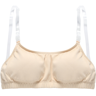 Capezio美国进口卡培娇舞蹈服装 芭蕾隐形有胸垫文胸基础内衣3564