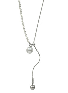 个性轻奢珍珠长款项链