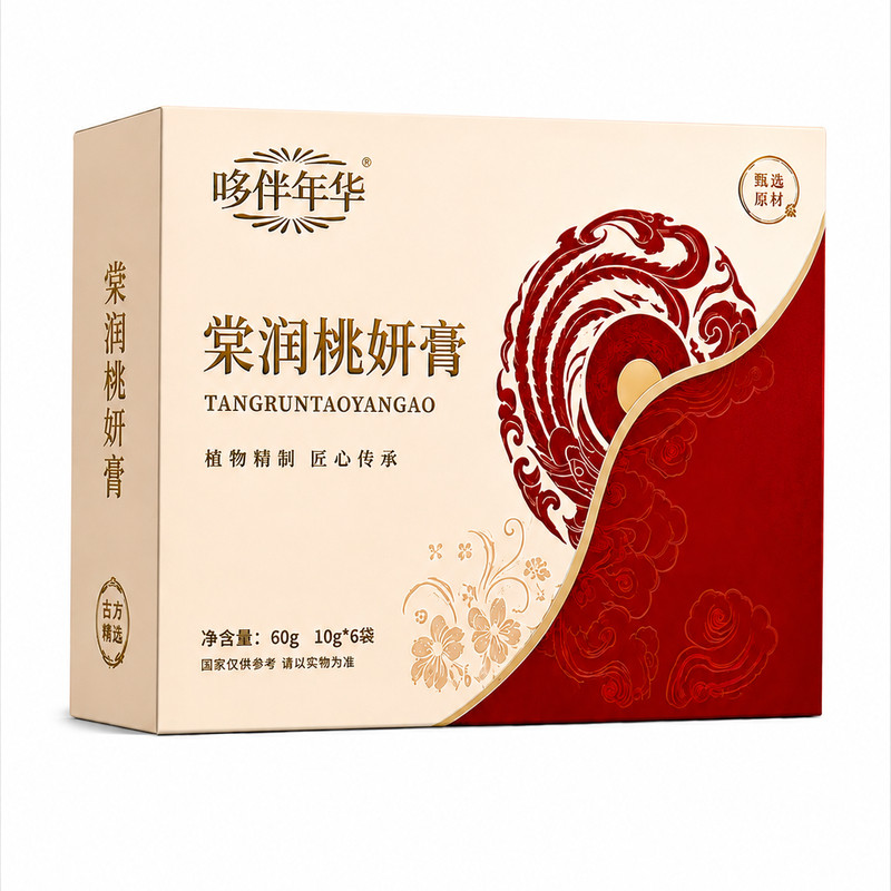 棠润桃妍膏西洋参补气养血