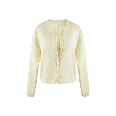 aaaaxbbb羊毛针织吊带开衫外套