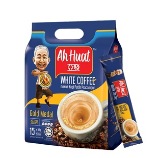 香港购马亚西亚亚发ahhuat阿发特浓白咖啡经典金牌香滑速溶3合1
