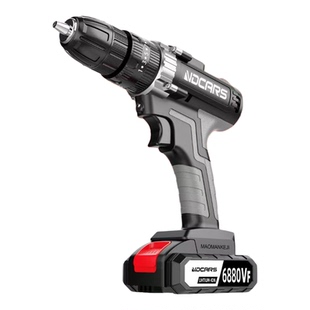 工业级手电钻锂电双速充电钻冲击钻家用多功能电动螺丝刀